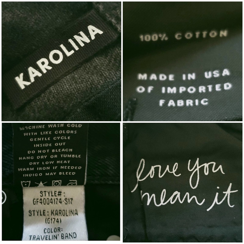 GRLFRND The Karolina distressed high rise skinny jeans Travelin Band Sz 25 NEW - Picture 13 of 14